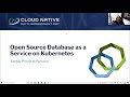 Open Source Database as a Service for Kubernetes