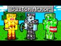 We Added CUSTOM ARMOR To Minecraft...