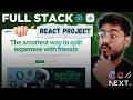 Full Stack React Project ( AI Splitwise Clone ) - Next JS, Tailwind, Gemini AI, Convex, Shadcn UI 🔥