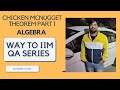 WAY TO IIM QUANT SERIES || CHICKEN McNUGGET CONCEPT  ||HUNNY MALHOTRA||ELITESGRID