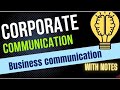 Corporate communication and Public Relations | Information and Communication Technology #bbabcom