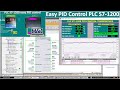 PLC S7-1200 PID control with temperature full tutorial with WinCC RunTime