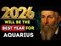 Nostradamus Predicted 2026 — Why Aquarius Is About to Rise