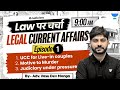 Legal Current Affairs | April 2024 | Vasu Dev Monga | Unacademy Judiciary