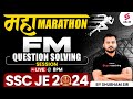 SSC JE 2024 SOM Question Solving Marathon  | Civil Engineering | by Shubham Sir