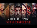 The COMPLETE Rule of Two Timeline | STAR WARS LEGENDS
