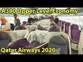 A380 Upper Deck Economy 2020 Qatar Airways