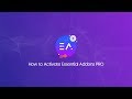 How to Activate Essential Addons for Elementor PRO