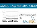 MySQL In Asp.Net MVC CRUD Application Using Entity Framework