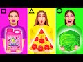 Geometric Shape Food Challenge | Funny Situations in Kitchen by Happy Funny