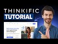 ✅ Thinkific Tutorial for Beginners | How to Create an Online Course (2025)