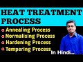 Heat Treatment Process ~ Annealing ~ Normalising ~ Hardening ~ Tempering