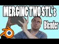 How to Merge STL's and Align Origins in Blender | Blender Basics (2021)