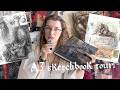 BIG fantasy sketchbook tour!