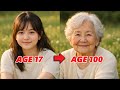 Time Lapse Evolution: A Woman’s Life from Birth to 100 Years | AI \u0026 Evolution