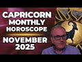 Capricorn November 2025 Horoscope ♑Monthly Astrology Forecast | Patrick Arundell Astrology