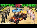 Small Truck Skin Fight 😎 Hip Hop vs Adam 😱 Pickup Truck Skin Fight 👿 Garena Free Fire 🔥 Y GAMING
