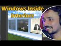 How to make interior under window glass | kaboomtechx