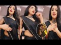 Ashika Padukone(nayani) hot Beautiful in black saree🌹🔥