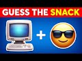 Guess The SNACK and FOOD By Emoji? Emoji Quiz 2025