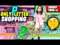 Shopping Challenge with ₹1000 Only P Letter 💸🛒🛍️ | Can I Do It? | #LearnWithPari