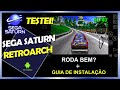 Guide to playing Sega Saturn on RetroArch Android