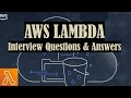 AWS Lambda Interview Questions\u0026Answers|Get the right preparation for the AWS interview|TechNest