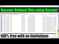 Recover Deleted Files using Recuva (100% free with no limitations)