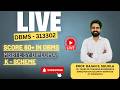 DBMS - SY DIPLOMA SPECIAL KT LECTURE