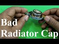 7 symptoms of bad radiator cap