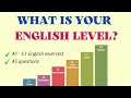 What is your English level? – English Level Test – Grammar \u0026 Listening