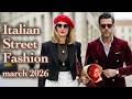 Spring 2026 Milan Street Fashion 🌹 Chic Fashion Looks from Italy \u0026 Best March Trends. Fashion Vlog