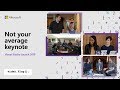 Visual Studio 2019 Launch: Not your average keynote