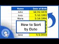 How to Sort by Date in Excel (in a Quick and Convenient Way)