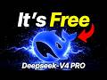 New FREE Deepseek-V4 PRO AI Coder is INSANE!