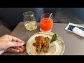 Singapore Airlines Business Class Munich to Singapore Airbus A350 Day Flight Satay!