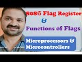 8086 Flag Register || Functions of 8086 Flags || Microprocessors and Microcontrollers