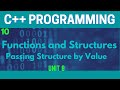 Functions and Structures| Passing Structure by Value in C++(Urdu/Hindi)