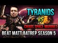 Tyranids vs Chaos Space Marines Warhammer 40k Battle Report - Beat Matt Batrep S05E64