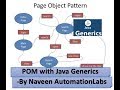 Page Object Model (POM) Design in Selenium with Java Generics