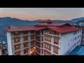 Hotel Yangthang heritage, Gangtok and MG Marg outlook in the evening