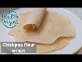Chickpea Flour Wraps recipe without oil