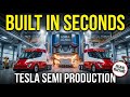 Inside the 50,000T Giga Press: How Tesla Semi Gen 2 Is Built in Seconds (Insane Speed!)