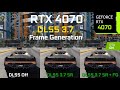 RTX 4070 DLSS 3.7 Frame Generation On vs Off Comparison - Test in 10 Games at 1440p + Ray Tracing