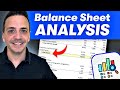 How to Read \u0026 Analyze the Balance Sheet Like a CFO | The Complete Guide to Balance Sheet Analysis