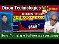 Dixon Technologies kyu gira ?,hold or sell,Analysis/Dixon Technologies share latest news,Target 2026