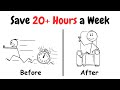 4 ONE-MINUTE Habits That Save 20+ Hours a Week - Time Management For Busy People