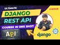 🔥 Ultimate Django Rest API Course in Hindi |  Rest APIS using Django in one shot
