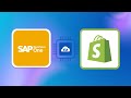 SAP Business One \u0026 Shopify Integration Walkthrough | APPSeCONNECT iPaaS Demo