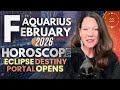 Glow Up In Finances and Surprises in Career 🔆 AQUARIUS FEBRUARY 2026 HOROSCOPE.